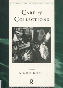 Book, Care of Collections, 1994