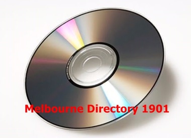 Compact disc, Melbourne Directory 1901 (Sands & McDougall)
