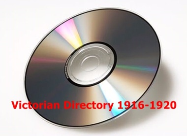 Compact disc, Victorian Directory 1916-1920 (Sands & McDougall) (5 discs)