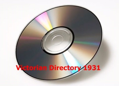 Compact disc, Victorian Directory 1931 (Sands & McDougall)