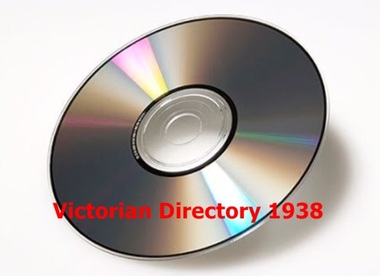 Compact disc, Victorian Directory 1938 (Sands & McDougall)