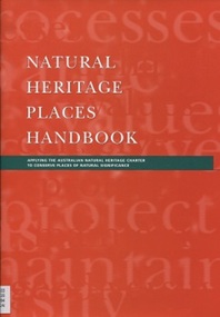 Book, Natural Heritage Places Handbook, c1998