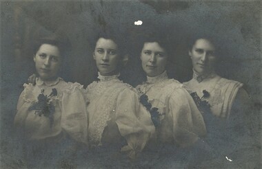 Photograph, The four Deakin sisters as young women, 1905