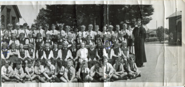 Digital photo, Our Holy Redeemer school photo, late 1950s (Part 2), 1950s