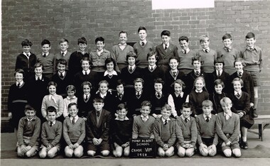 Photograph, Mont Albert Central School Grade 6M, 1958