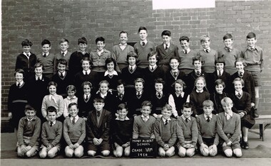 Photograph, Mont Albert Central School Grade 6M, 1958, 1958