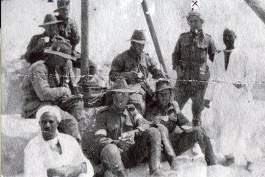 Photograph, Joseph W Cairnduff in Egypt, 1916