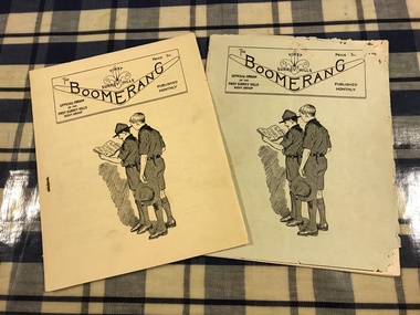 Newsletter, The Boomerang newsletter, April 1956, April 1956