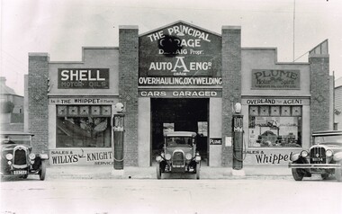 The Principal Garage at 260 Canterbury Road, Surrey Hills, After 1927