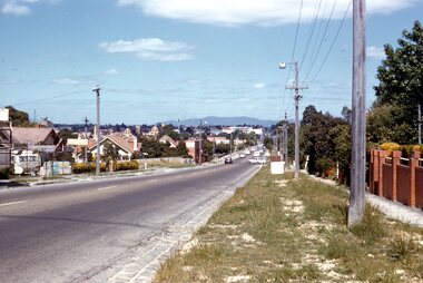Photograph - Digital photograph, George L Coop, Whitehorse Road Mont Albert prior to widening, 1958, c1958
