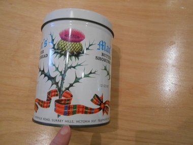 Container - Biscuit tin, Mac's Butter Shortbread tin