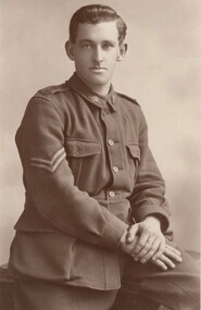 Photograph, George Leslie Rayment in AIF uniform
