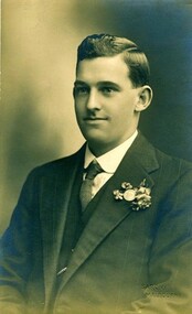 Photograph, Savony Melbourne, George Leslie Rayment in civilian dress