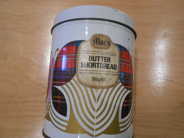 Container - Biscuit tin, Mac's Butter Shortbread tin