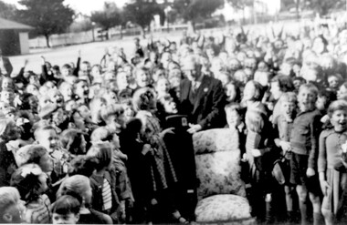 Photograph - Retirement of Mr John Clough as Head Teacher of Surrey Hills Primary School, 1948
