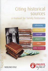 Book - Citing historical sources: a manual for family historians