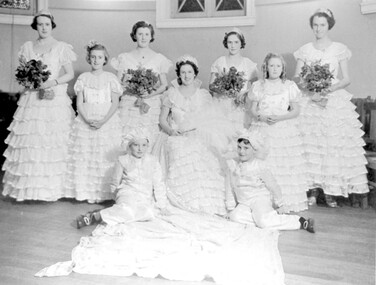 Photograph - Holy Trinity Surrey Hills Tennis Queen Carnival, 1940, 11 June 1940