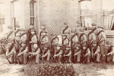 Photograph - Surrey College Cadet Corps, 1899, 1899