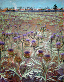 Mixed media, Blooming Suburbia, 1988