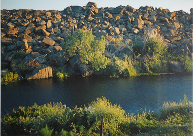 Photograph, Robert Pointon, River Rocks, 1988