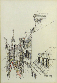 Print, Joanne Bennett, Annagasse Vienna 1984
