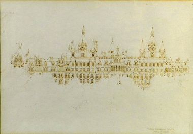 Print, Joanne Bennett, Victorian Embankment, London