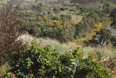 Photograph, Robert Pointon, From Essendon looking west over the Maribyrnong River towards Duke Street Quarries Essendon, early 1990s