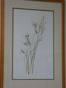 Painting, Anita Podwyszynski, Grasses, 1985