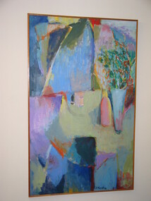 Painting, Composition with Flowers, 1986