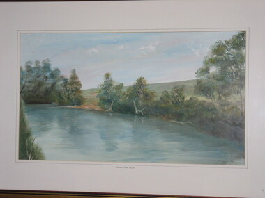 Painting, Gary Jurgelait, Brimbank Park, Keilor, 1980
