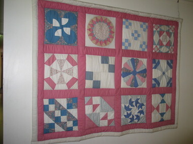 Quilt, Eileen Guthrie, Patchwork Quilt, 1995