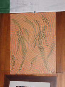 Acrylic on canvas, Wanda Banga, Untitiled