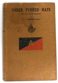 Book, Under Furred Hats (6th Light Horse Regiment), 1919