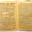 Printed information on inside of booklet