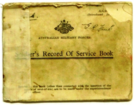 Small booklet for official purpose WWII.