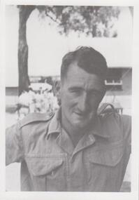 Photograph of soldier without hat