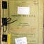 Army book with covers tied with cord at spine.