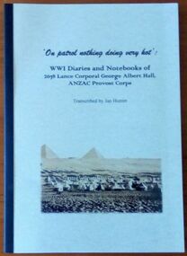 Paperback book about a WWI soldier.