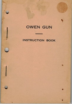 Soft cover booklet stapled on edge.