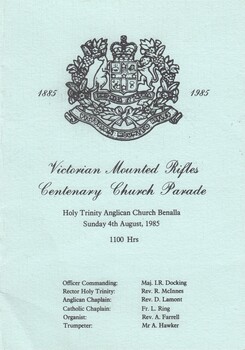 Folder card booklet for church service