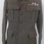 Soldier's jacket with coloured badges.