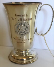 Functional object - Silver plate tankard