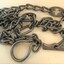 Chain with links, plates and toggles.