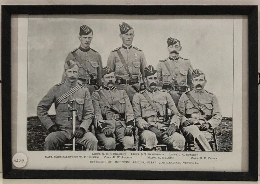 Print - VMR officers 1st contingent