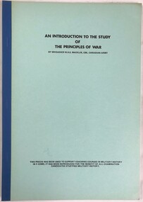 soft cover booklet with fabric spine.