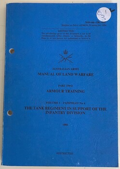 Book with writing on cover