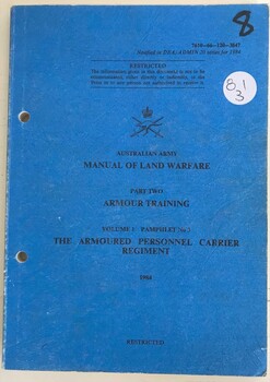 Book with writing on cover