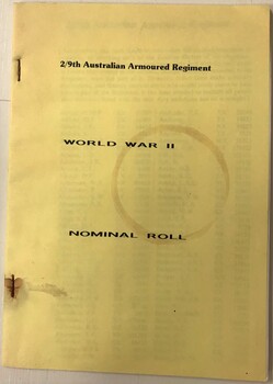 Folded booklet with two staples