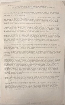 Single sheet of paper typed both sides 