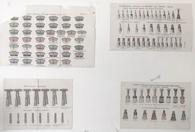 Pictures from a book paste to card
